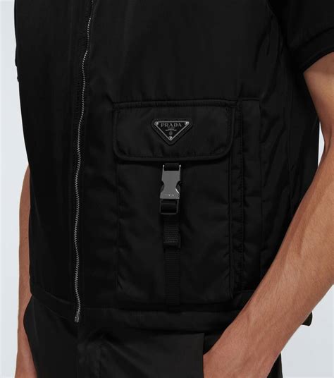 prada vest brugt|prada re nylon vest.